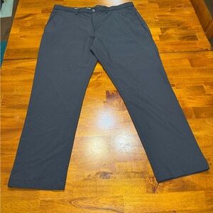 Callaway Mens Golf Pants 38x30 Charcoal Gray Performance Stretch EUC